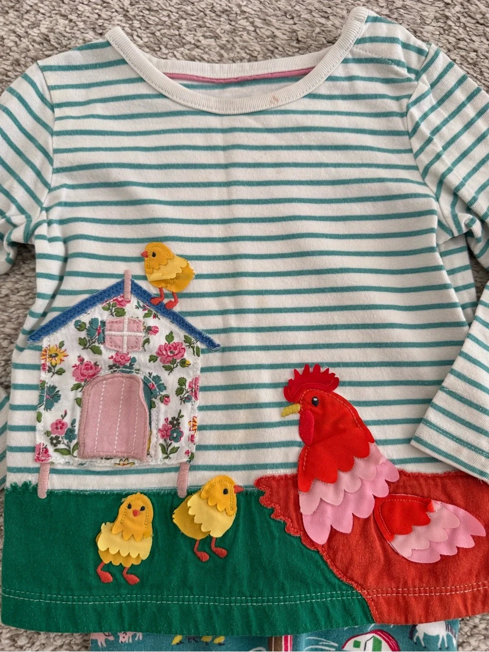Baby Boden Farm Set + Flower Pot Set